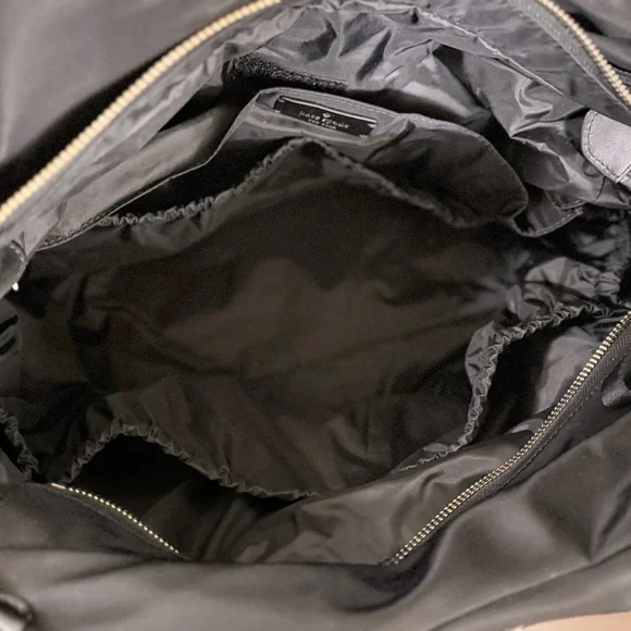 Kate Spade Black Nylon Diaper Bag Tote - Picture 5 of 7